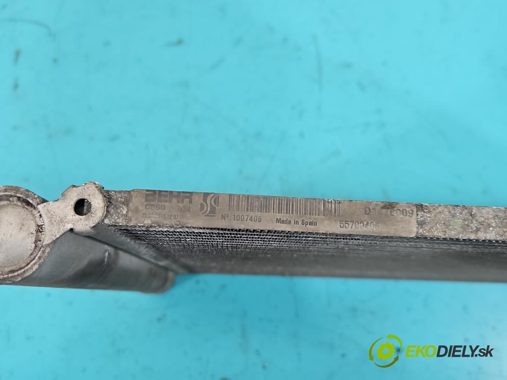 Alfa romeo Giulietta 1.4 T 170 hp manual 125 kW 1368 cm3 5- Chladič klíma 55700406 (Chladič klimatizace)