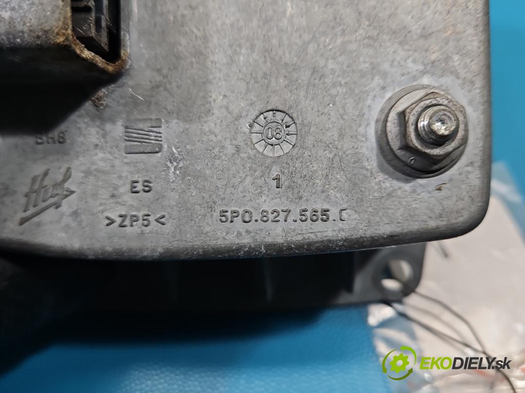 Seat Altea 1.9 tdi (BXE) 105 hp manual 77 kW 1896 cm3 5- klika kufrových dveří zadní 5P0827565C