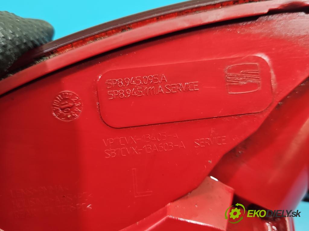 Seat Altea 1.9 tdi (BXE) 105 HP manual 77 kW 1896 cm3 5- svetlo / reflektor zadné ľavé 5P8945095A (Kľučka dverí ostatné)