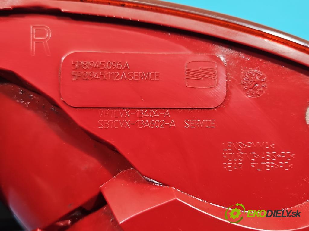 Seat Altea 1.9 tdi (BXE) 105 HP manual 77 kW 1896 cm3 5- svetlo / reflektor zadné pravé 5P8945096A (Kľučka dverí ostatné)