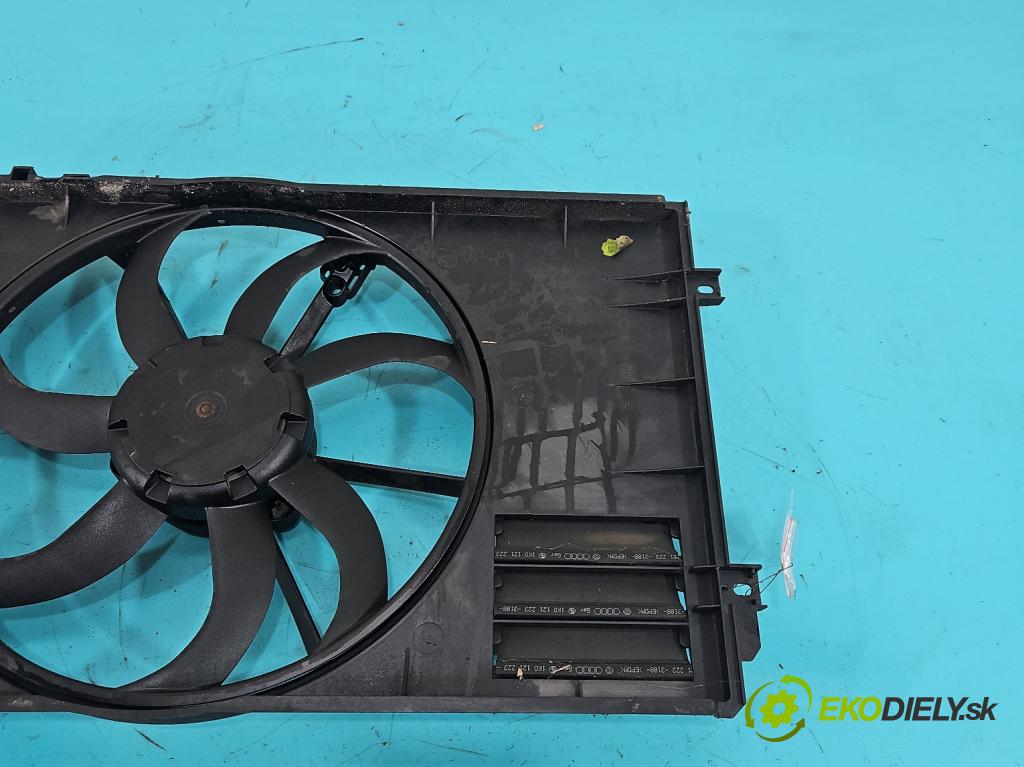 Seat Altea 1.9 tdi BXE 105 HP manual 77 kW 1896 cm3 5- Ventilátor chladiča 1K0959455EF