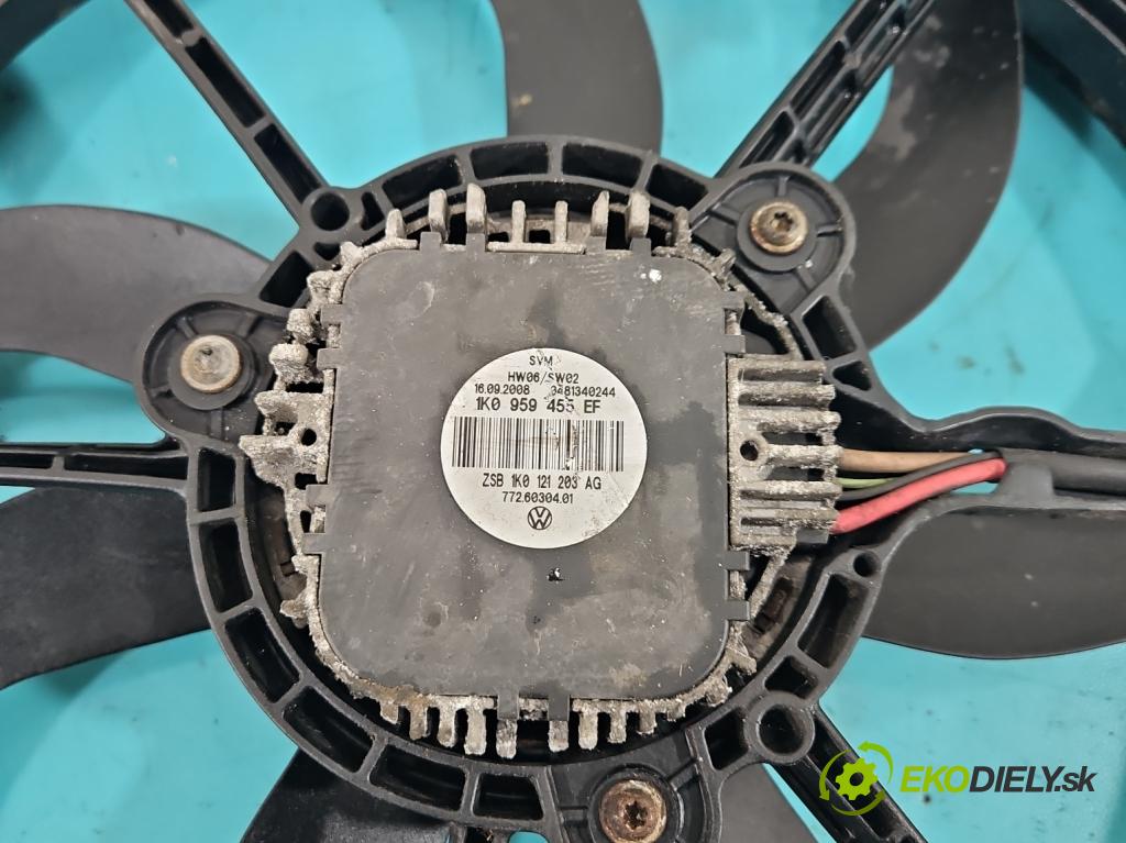 Seat Altea 1.9 tdi BXE 105 HP manual 77 kW 1896 cm3 5- Ventilátor chladiča 1K0959455EF