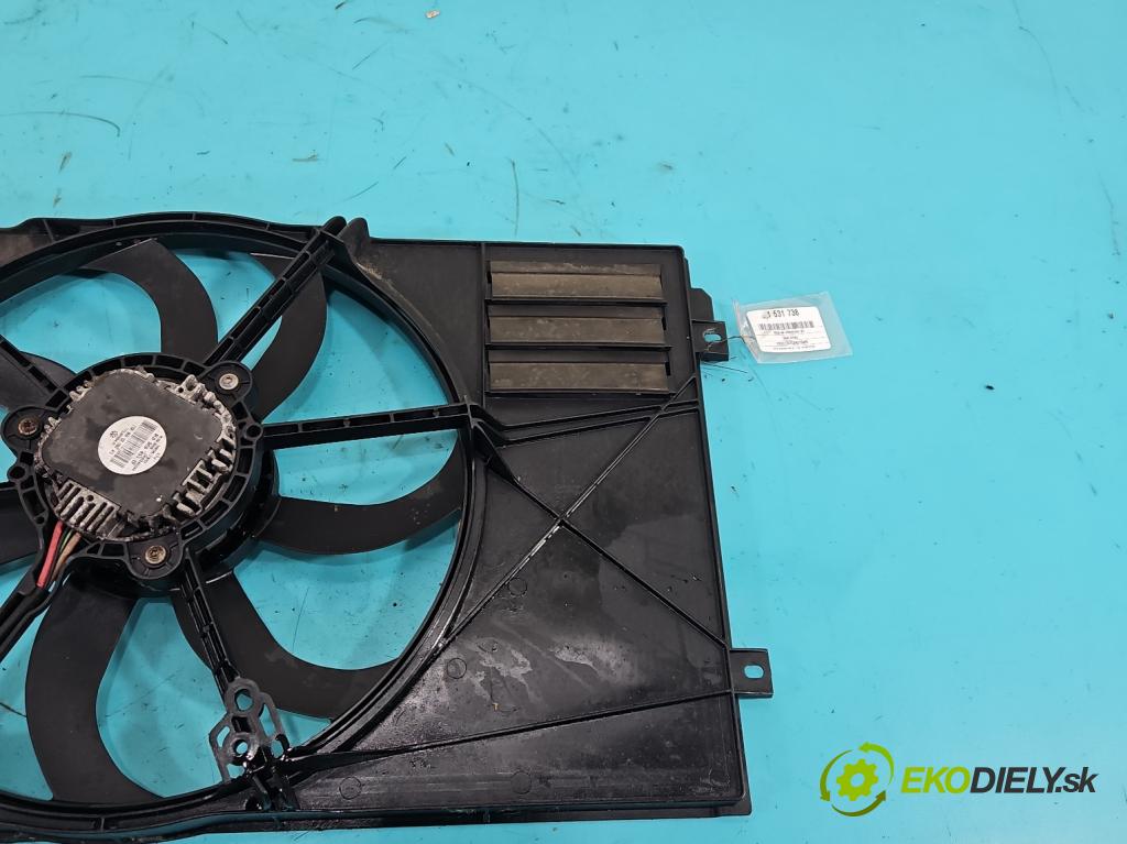 Seat Altea 1.9 tdi BXE 105 HP manual 77 kW 1896 cm3 5- Ventilátor chladiča 1K0959455EF