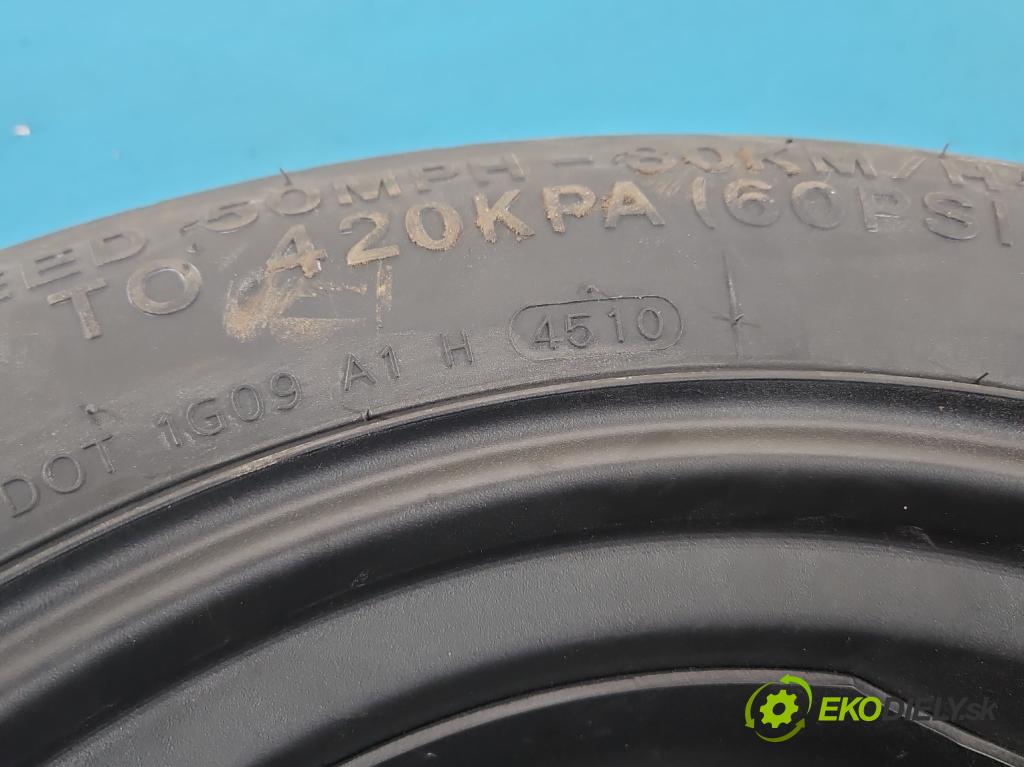 Ford Focus Mk3 2010-2018 1.6 16v 105 HP manual 77 kW 1596 cm3 5- koleso rezervne 16"