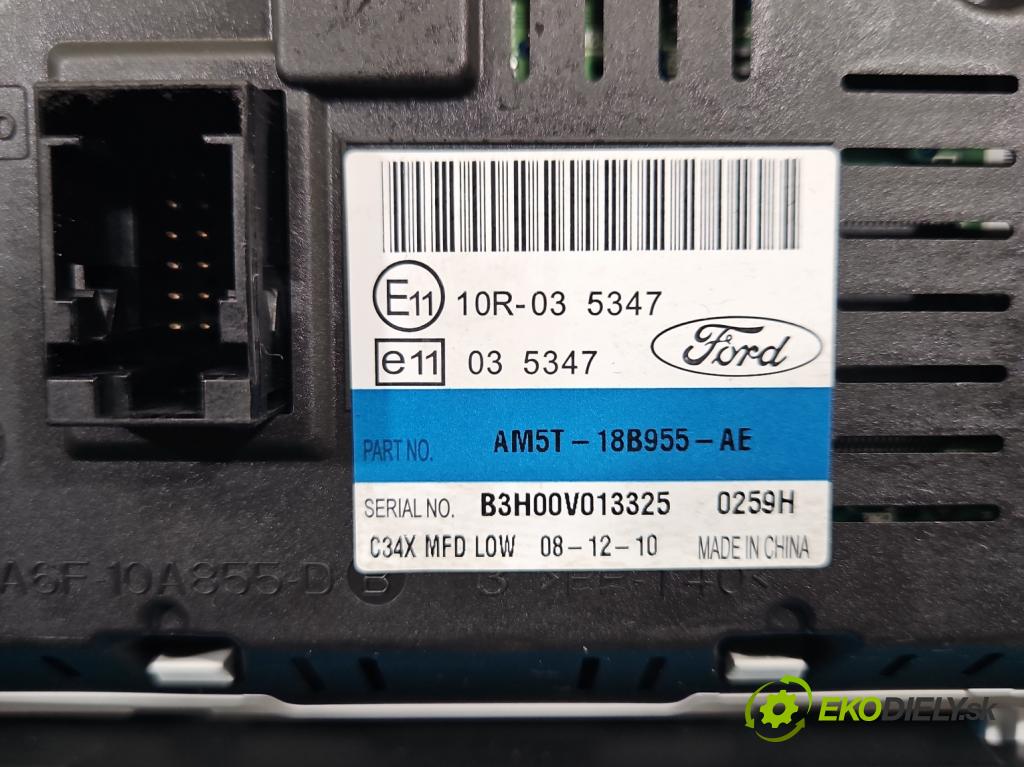 Ford Focus Mk3 2010-2018 1.6 16v 105 hp manual 77 kW 1596 cm3 5- displej AM5T-18B955-AE (Přístrojová deska)