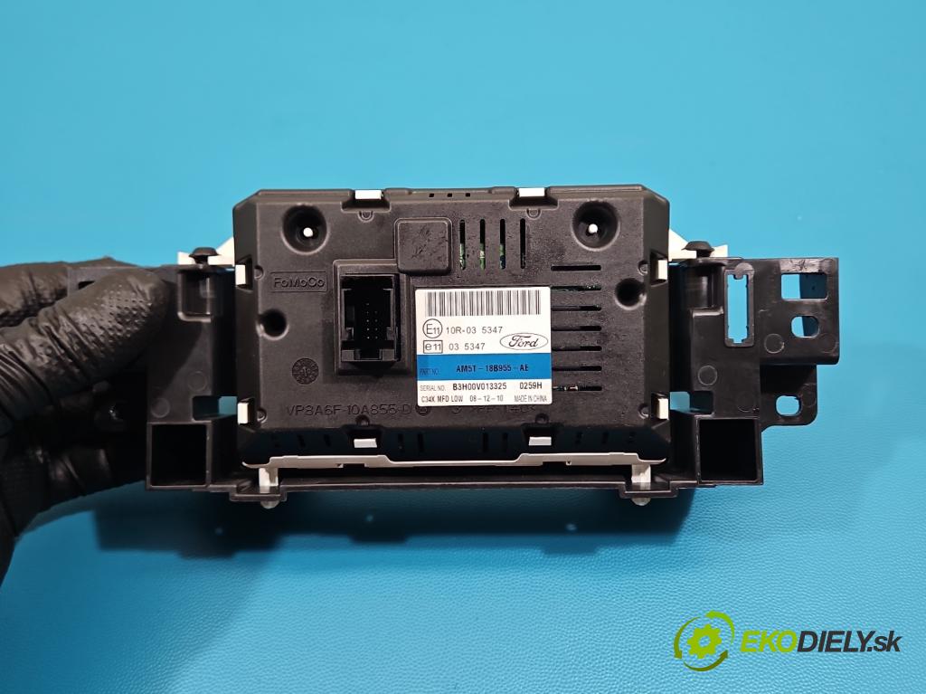Ford Focus Mk3 2010-2018 1.6 16v 105 hp manual 77 kW 1596 cm3 5- displej AM5T-18B955-AE (Přístrojová deska)