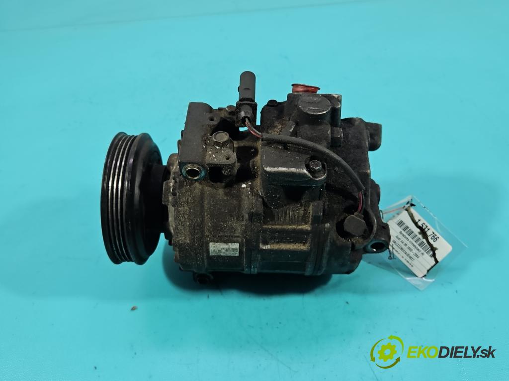 Audi A4 B6 2000-2004 1.9 tdi 131 HP manual 96 kW 1896 cm3 5- Kompresor: klimatizácie 447220-9600 (Kompresor klimatizácie)