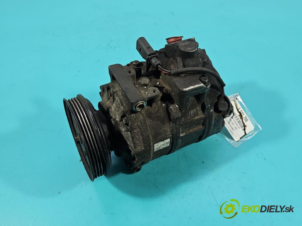 Audi A4 B6 2000-2004 1.9 tdi 131 HP manual 96 kW 1896 cm3 5- Kompresor: klimatizácie 447220-9600 (Kompresor klimatizácie)