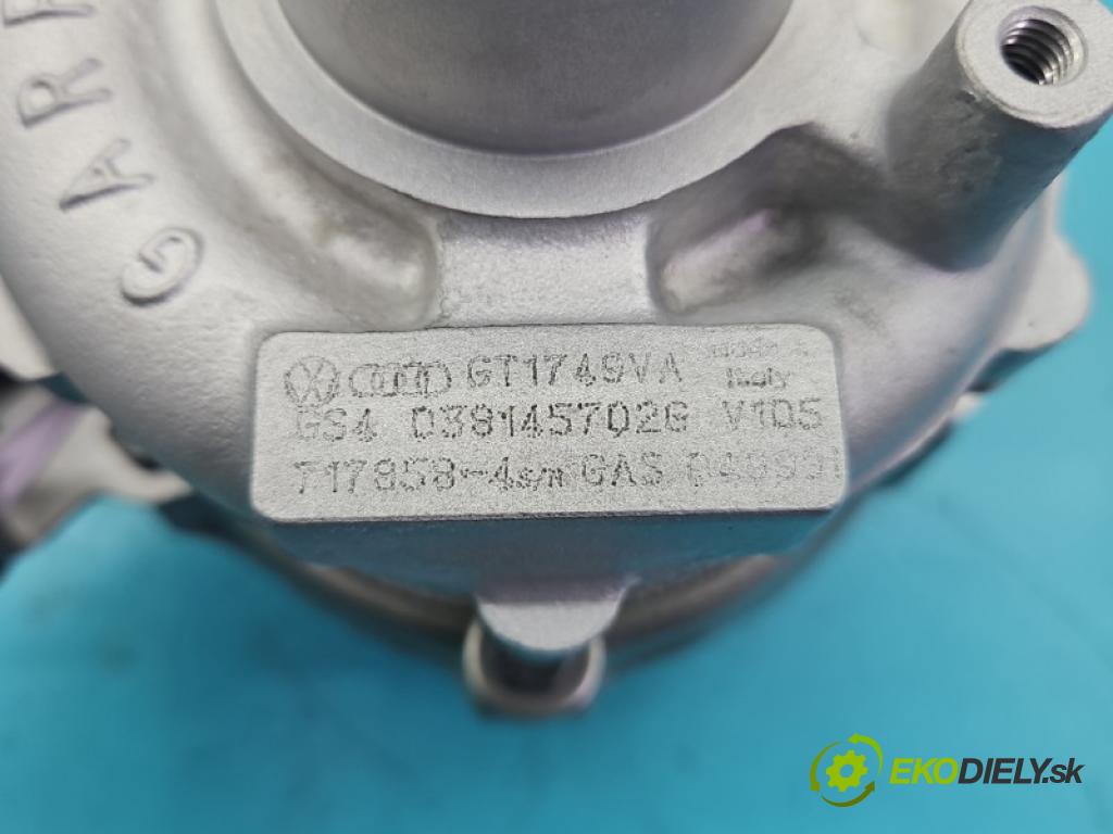 Audi A4 B6 2000-2004 1.9 tdi 131 hp manual 96 kW 1896 cm3 5- Turbodmychadlo repasováno 717858-4