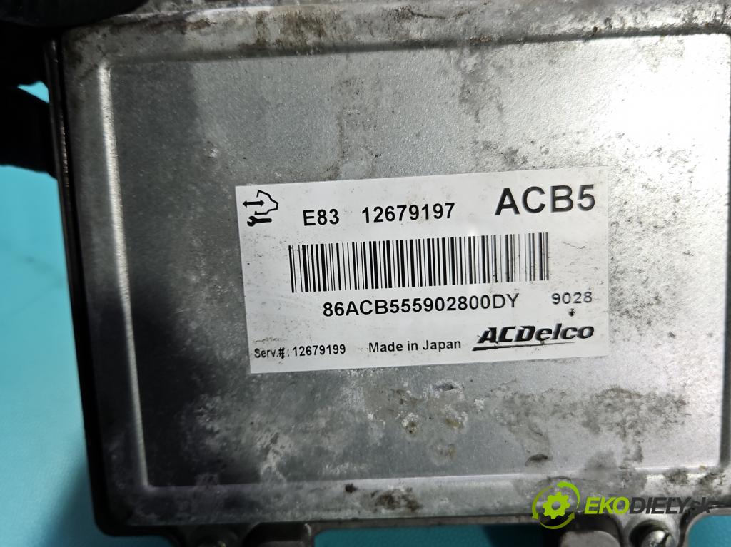 Opel Corsa E 2014-2019 1.4 16V 90 HP manual 66 kW 1398 cm3 5- riadiaca jednotka motora 12679197