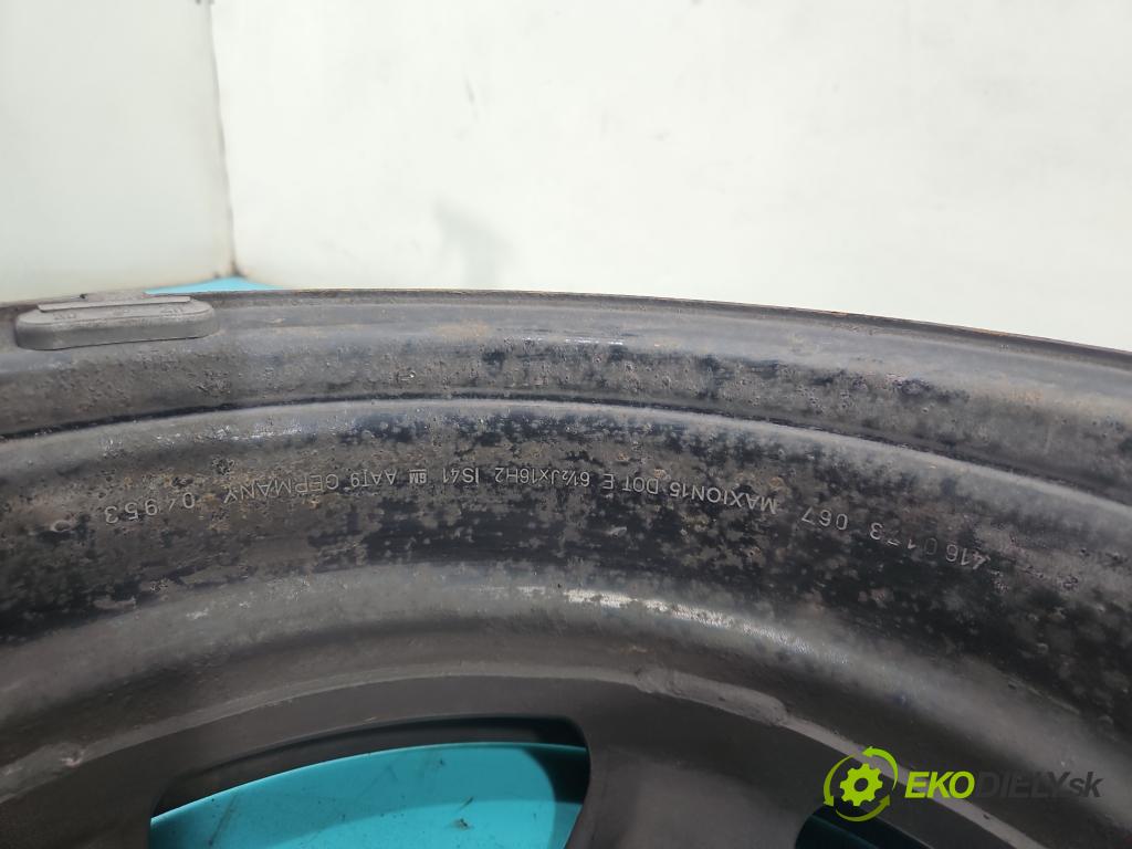 Opel Astra V  2015-2022 1.4 T 125 HP manual 92 kW 1399 cm3 5- Disk oceľový 16"