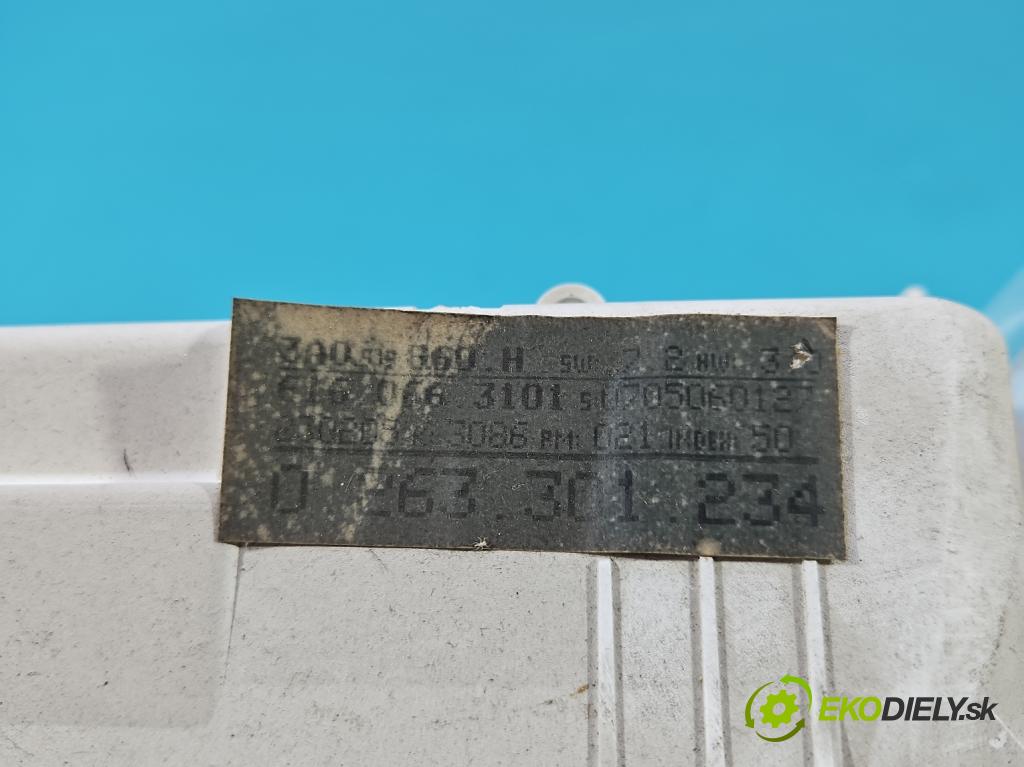 Vw Passat B4 1993-1997 1.8 90 HP manual 66 kW 1781 cm3 5- prístrojovka/ budíky 3A0919860H (Prístrojová doska)