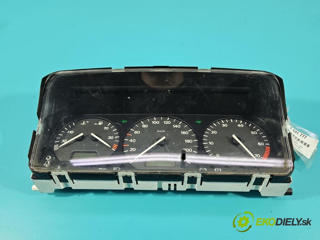 Vw Passat B4 1993-1997 1.8 90 HP manual 66 kW 1781 cm3 5- prístrojovka/ budíky 3A0919860H (Prístrojová doska)