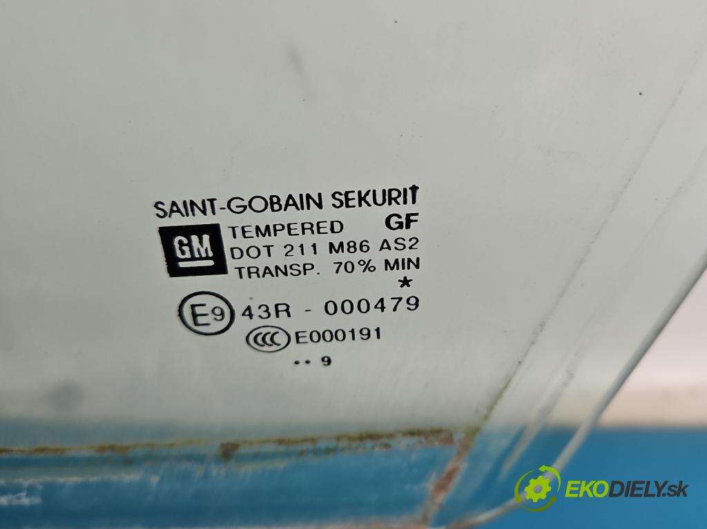 Opel Corsa E 2014-2019 1.4 16V 90 HP manual 66 kW 1398 cm3 5- sklo dvere predné ľavé