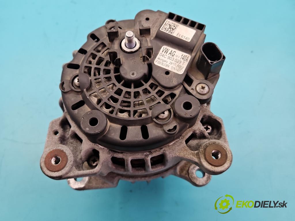 Vw Passat B8 2014 - 1.4 tsi 125 HP manual 92 kW 1395 cm3 4- Alternator 04C903023T (Alternátor)