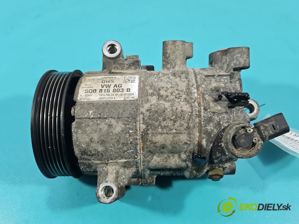 Vw Passat B8 2014 - 1.4 tsi 125 HP manual 92 kW 1395 cm3 4- Kompresor: klimatizácie 5Q0816803B (Kompresor klimatizácie)