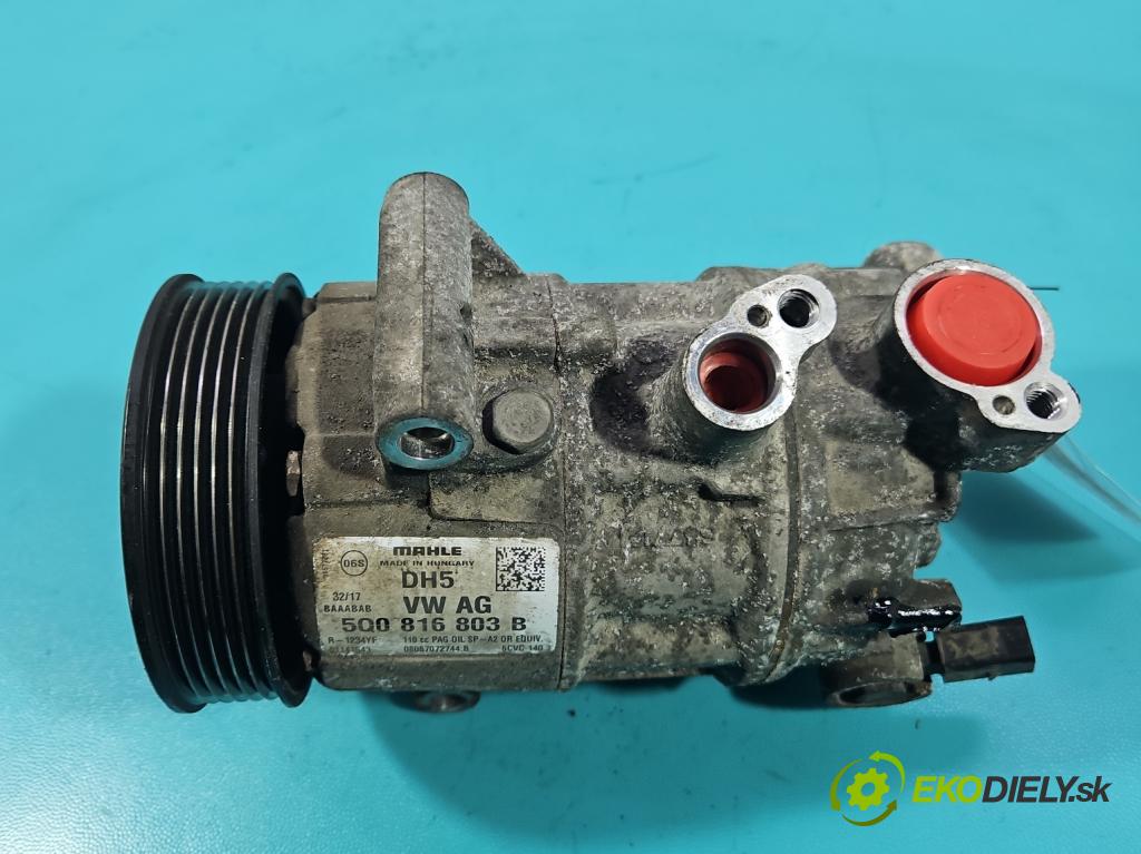 Vw Passat B8 2014 - 1.4 tsi 125 HP manual 92 kW 1395 cm3 4- Kompresor: klimatizácie 5Q0816803B (Kompresor klimatizácie)