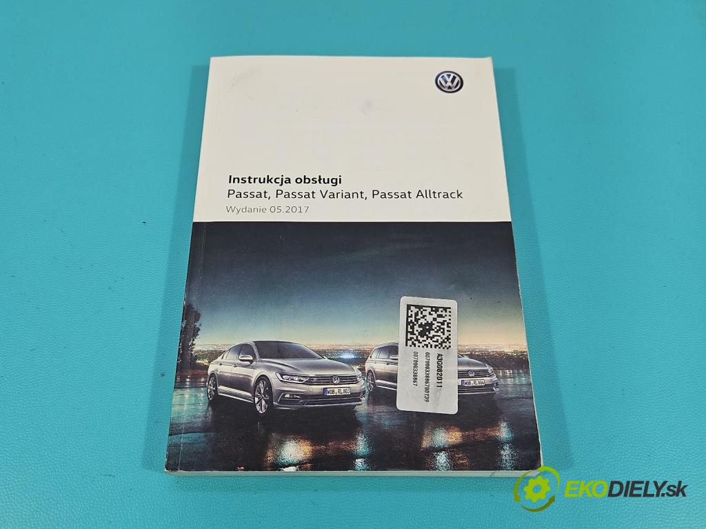 Vw Passat B8 2014 - 1.4 tsi 125 HP manual 92 kW 1395 cm3 4- Pokyn: