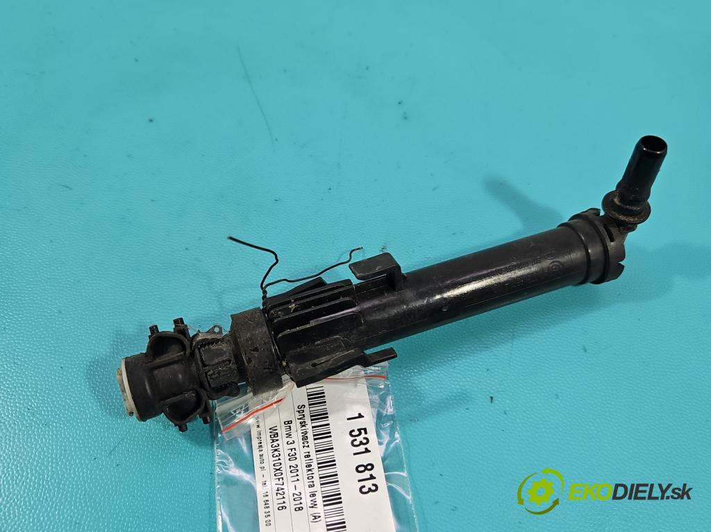 Bmw 3 F30 2011-2018 2.0d 184hp manual 135 kW 1995 cm3 5- ostrekovač reflektor: ľavý 7275657 (Motorček ostrekovačov)