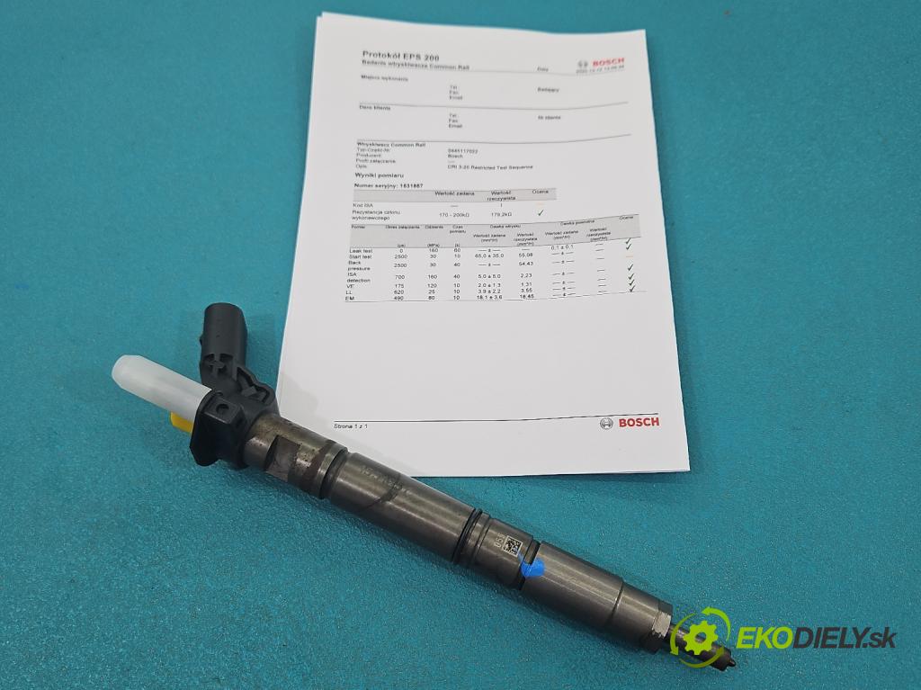 Audi A6 C7 2011-2018 3.0 TDI 204 HP automatic 150 kW 2967 cm3 5- vstrek 0445117022 (Vstrekovač paliva)