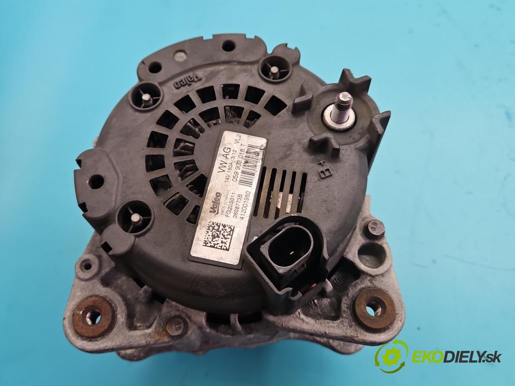 Audi A6 C7 2011-2018 3.0 TDI 204 HP automatic 150 kW 2967 cm3 5- Alternator 059903018T (Alternátor)