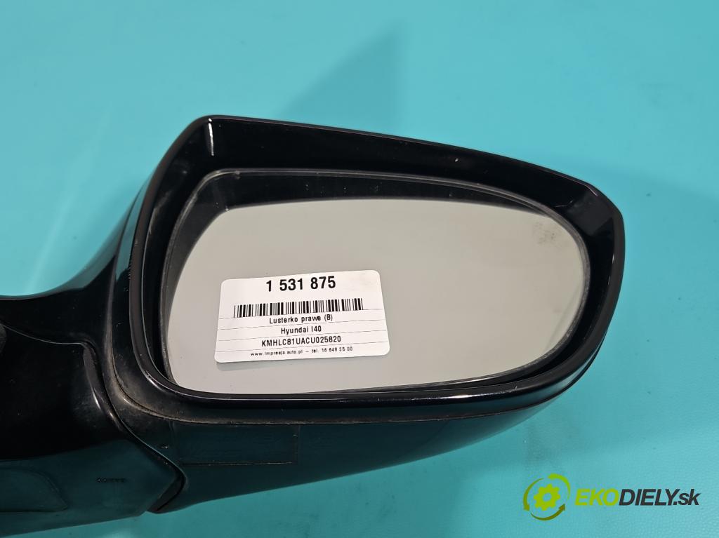Hyundai I40 1.7 crdi 136hp manual 100 kW 1685 cm3 5- zpětné zrcátko pravé  (Klika dveří ostatní)