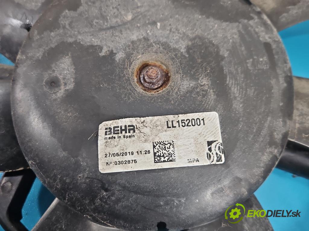 Opel Corsa E 2014-2019 1.4 16V 90 hp manual 66 kW 1398 cm3 5- ventilátor chladič