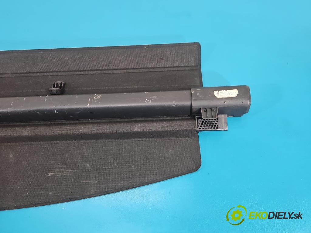 Skoda Fabia III 2014- 2021 1.4 TDI 105 hp manual 77 kW 1422 cm3 5- roleta 6V9867871B (Roleta zavazadlového prostoru)