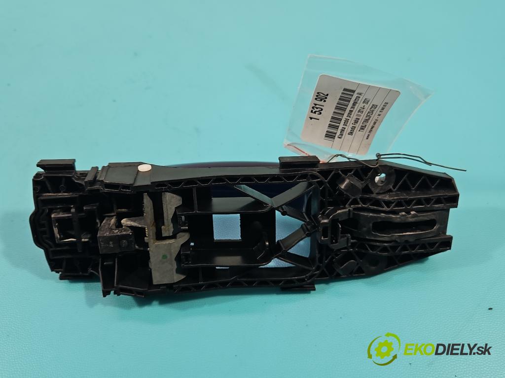 Skoda Fabia III 2014- 2021 1.4 TDI 105 hp manual 77 kW 1422 cm3 5- klika přední pravé 5N0839885H (Klika dveří ostatní)