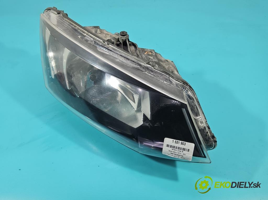 Skoda Fabia III 2014- 2021 1.4 TDI 105 HP manual 77 kW 1422 cm3 5- Reflektor: pravý 6V1941016 (Svetlo predné pravé)