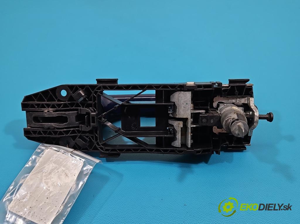 Skoda Fabia III 2014- 2021 1.4 TDI 105 HP manual 77 kW 1422 cm3 5- rukoväť predné ľavé mimo: 5N0837885H (Kľučka dverí vonkajšia predná ľavá)