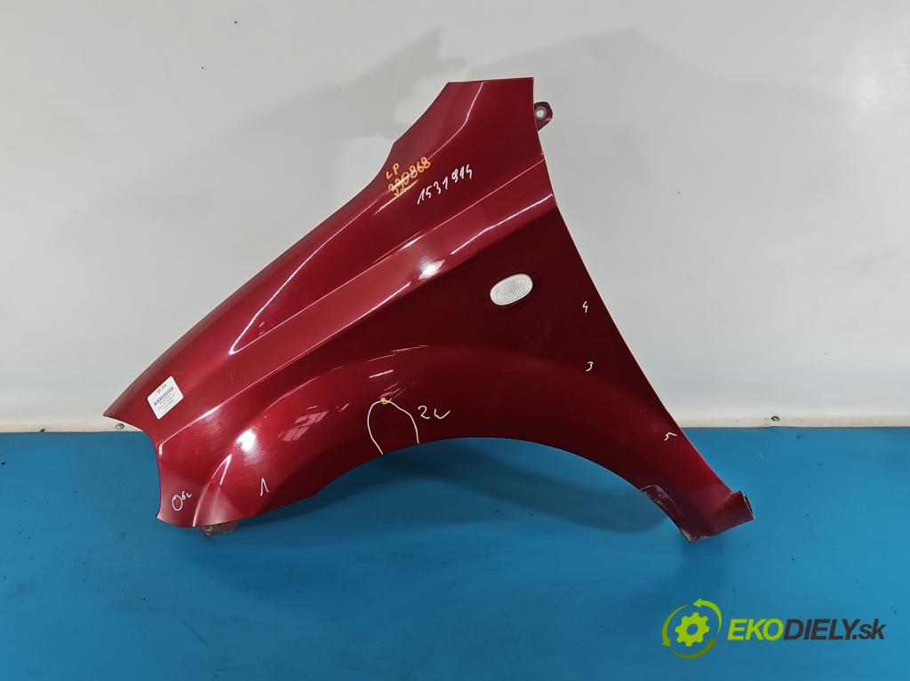 Chevrolet Aveo T250 2006-2011 1.2b 72 HP manual 53 kW 1150 cm3 4- blatník predné ľavý  (Blatník predný ľavý)