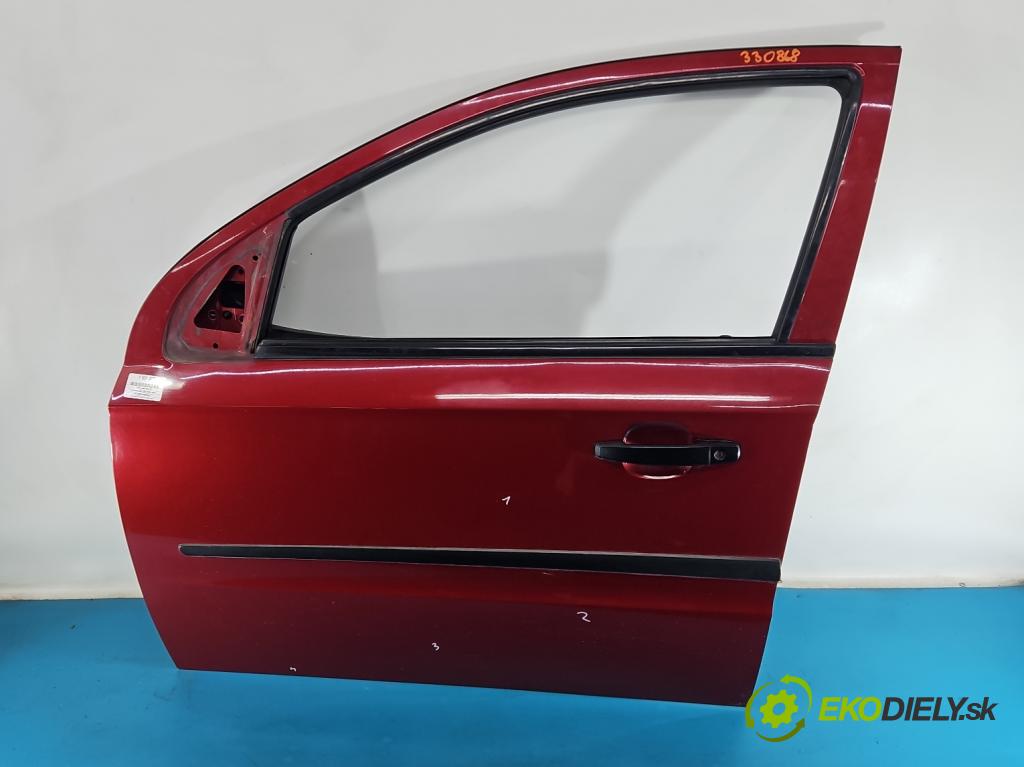 Chevrolet Aveo T250 2006-2011 1.2b 72 HP manual 53 kW 1150 cm3 4- dvere predné ľavé  (Kľučka dverí ostatné)