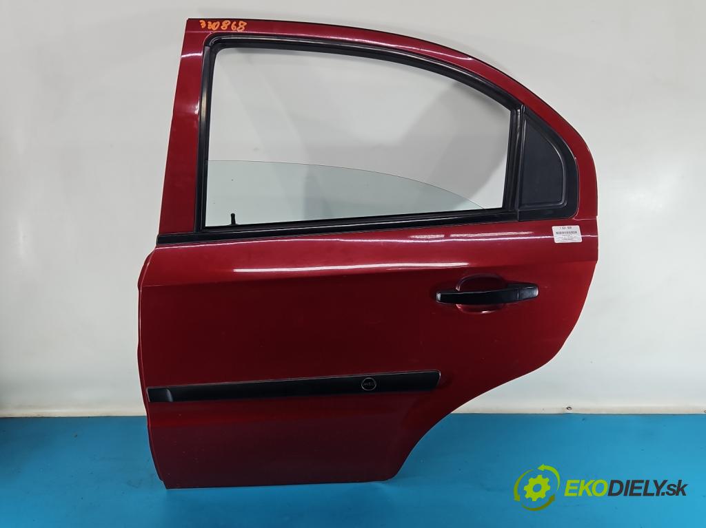 Chevrolet Aveo T250 2006-2011 1.2b 72 hp manual 53 kW 1150 cm3 4- dveře zadní levé  (Klika dveří ostatní)