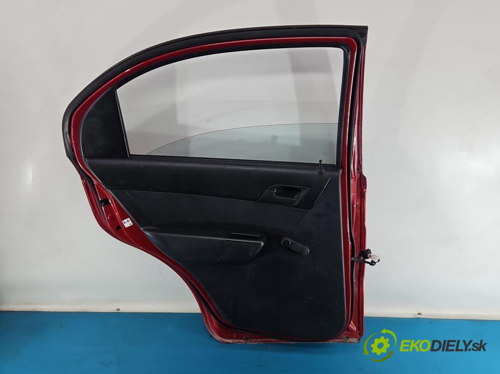 Chevrolet Aveo T250 2006-2011 1.2b 72 hp manual 53 kW 1150 cm3 4- dveře zadní levé  (Klika dveří ostatní)