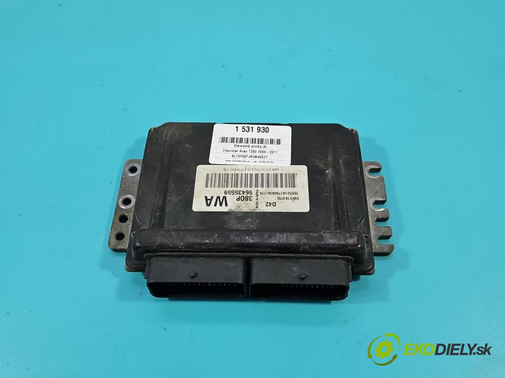 Chevrolet Aveo T250 2006-2011 1.2b 72 HP manual 53 kW 1150 cm3 4- riadiaca jednotka motora 96435559