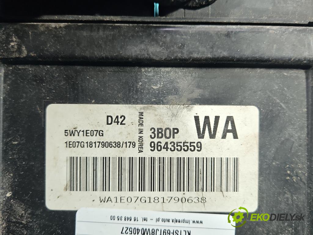 Chevrolet Aveo T250 2006-2011 1.2b 72 HP manual 53 kW 1150 cm3 4- riadiaca jednotka motora 96435559