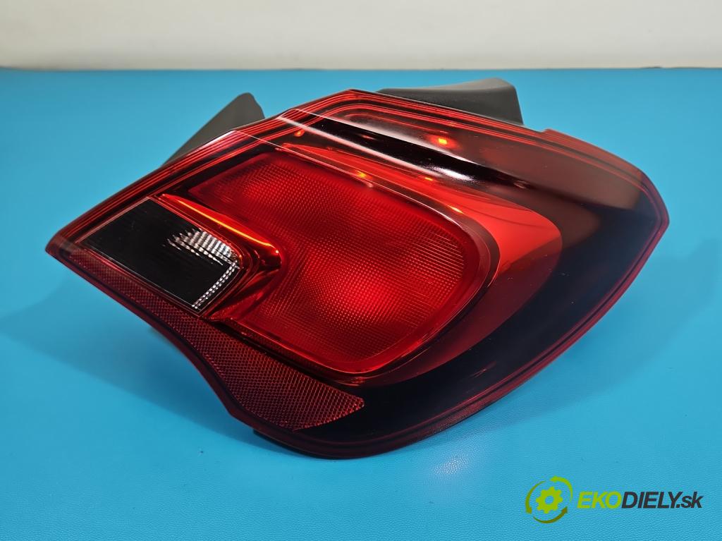 Opel Corsa E 2014-2019 1.4 16V 90 HP manual 66 kW 1398 cm3 5- svetlo / reflektor zadné pravé 39068623 (Kľučka dverí ostatné)