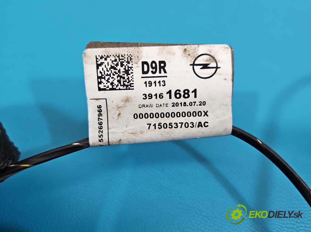 Opel Corsa E 2014-2019 1.4 16V 90 HP manual 66 kW 1398 cm3 5- Zväzok: nárazník zadné 715053703