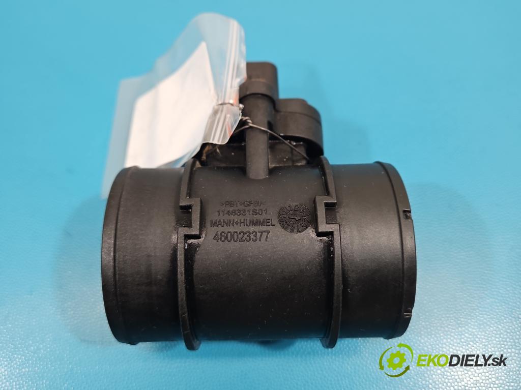 Opel Corsa E 2014-2019 1.4 16V 90 HP manual 66 kW 1398 cm3 5- průtokoměr: 460023377 (Váha vzduchu)