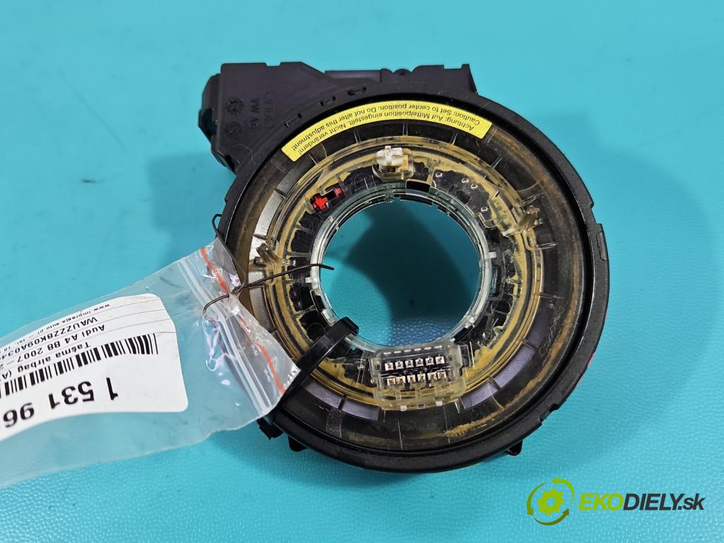 Audi A4 B8 2007-2015 2.0 TDI (CAGA) 143 hp manual 105 kW 1968 cm3 5- Páska: airbag 8K0953568F (Airbag)