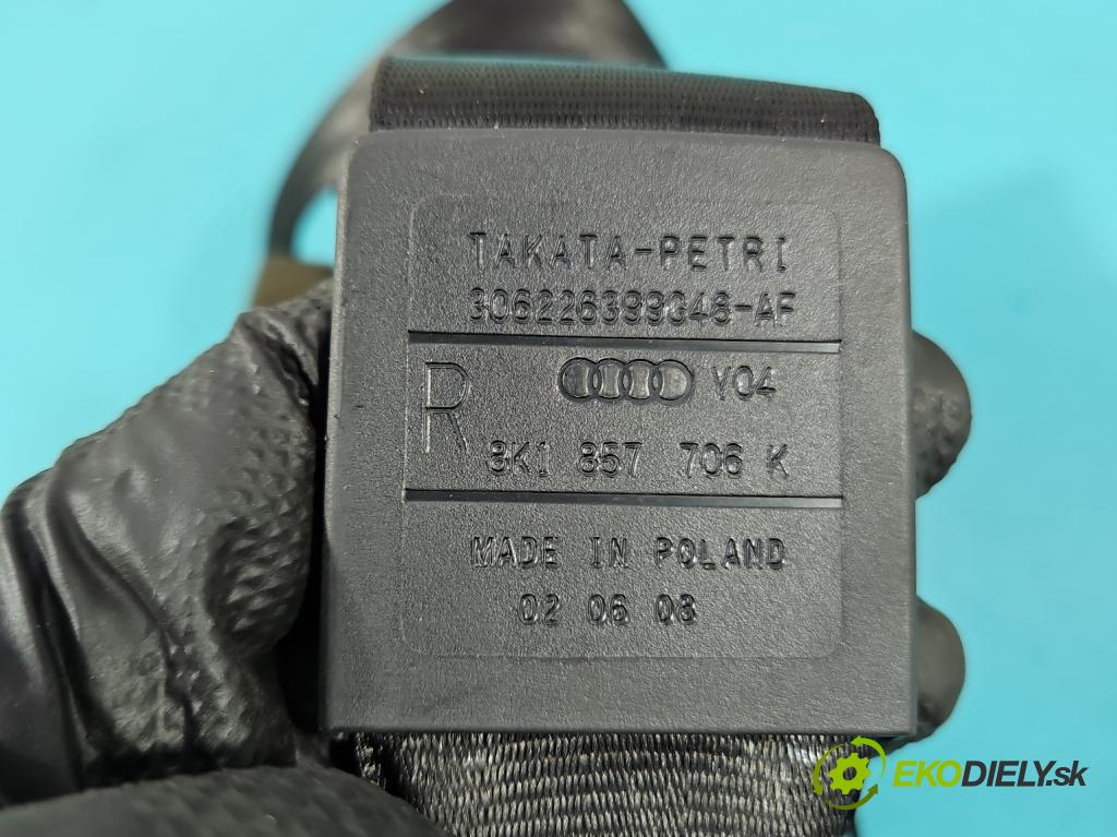 Audi A4 B8 2007-2015 2.0 TDI (CAGA) 143 HP manual 105 kW 1968 cm3 5- pas bezpečnosť: predné pravý 8K1857706K