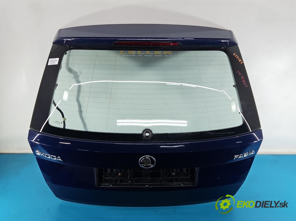 Skoda Fabia III 2014- 2021 1.4 TDI 105 hp manual 77 kW 1422 cm3 5- zadní kufrové dveře  (Zadní kapota (kufr))