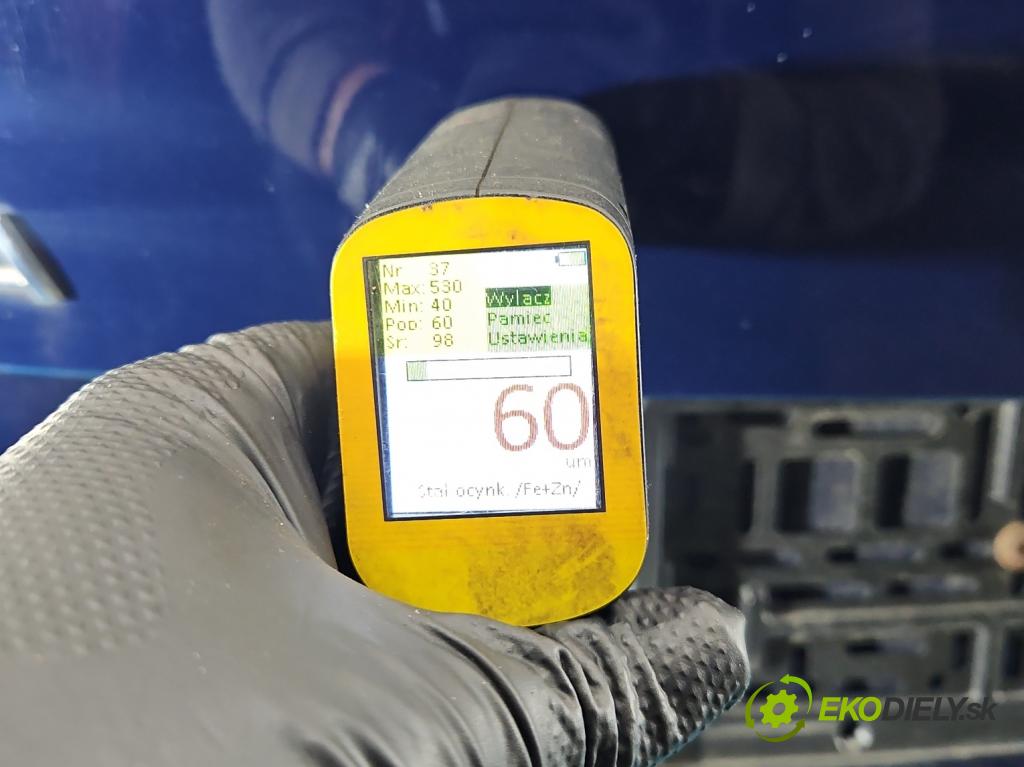 Skoda Fabia III 2014- 2021 1.4 TDI 105 hp manual 77 kW 1422 cm3 5- zadní kufrové dveře  (Zadní kapota (kufr))