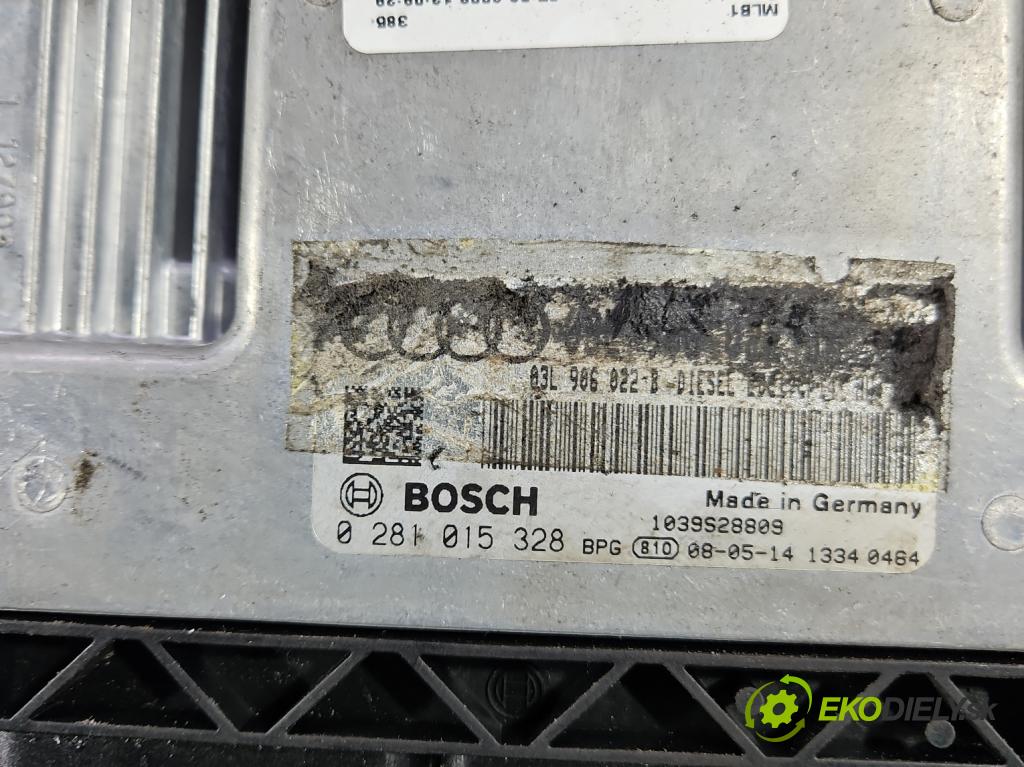 Audi A4 B8 2007-2015 2.0 TDI (CAGA) 143 HP manual 105 kW 1968 cm3 5- riadiaca jednotka motora 03L906022JM