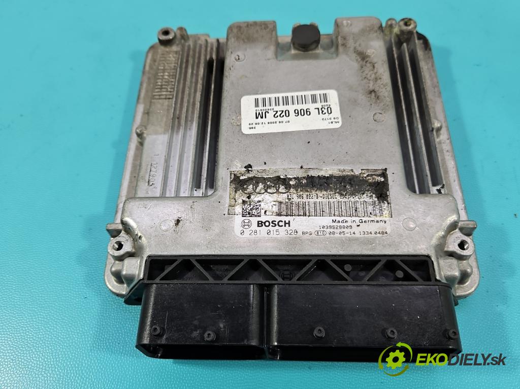Audi A4 B8 2007-2015 2.0 TDI (CAGA) 143 HP manual 105 kW 1968 cm3 5- riadiaca jednotka motora 03L906022JM