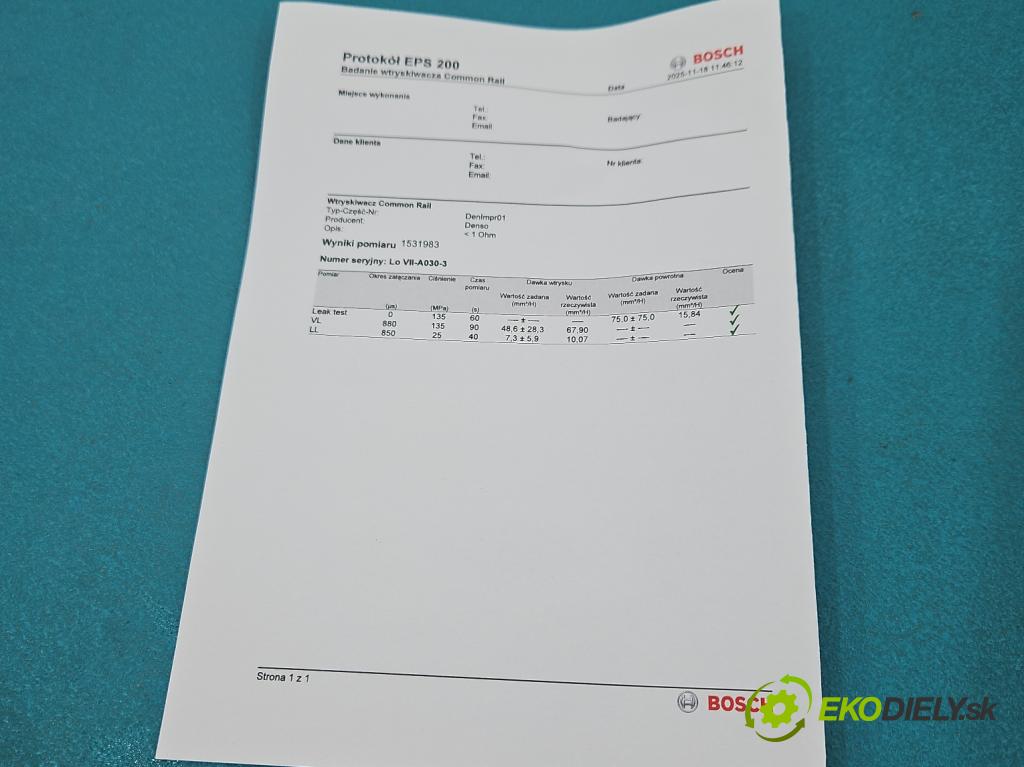 Subaru Outback IV 2009-2014 2.0 D boxer 150 HP manual 110 kW 1998 cm3 5- vstrek 16613AA030 (Vstrekovač paliva)