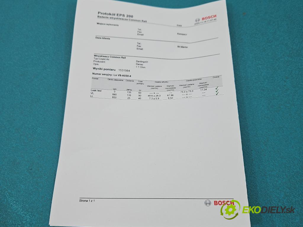 Subaru Outback IV 2009-2014 2.0 D boxer 150 HP manual 110 kW 1998 cm3 5- vstrek 16613AA030 (Vstrekovač paliva)