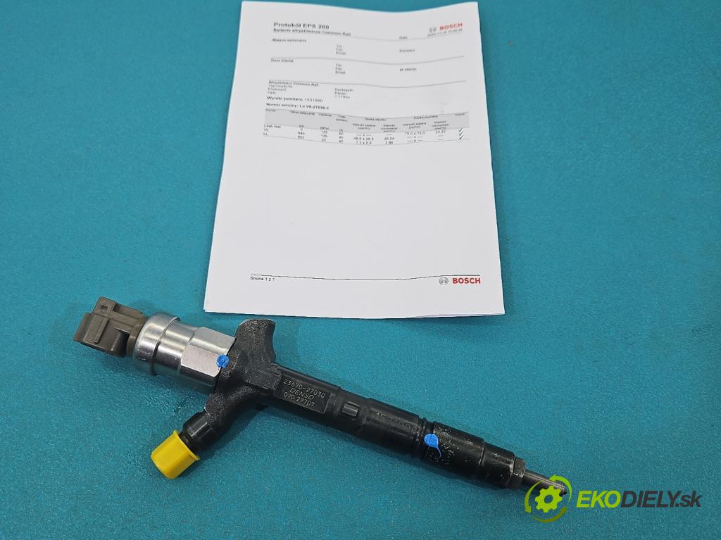 Toyota Rav4 II 2000-2005 2.0 D4D 116 HP manual 85 kW 1995 cm3 5- vstrek 23670-27030 (Vstrekovač paliva)