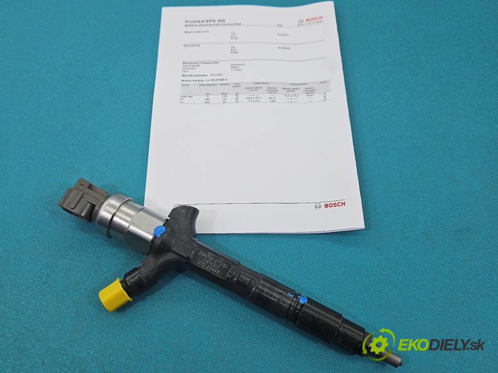 Toyota Rav4 II 2000-2005 2.0 D4D 116 HP manual 85 kW 1995 cm3 5- vstrek 23670-27030 (Vstrekovač paliva)